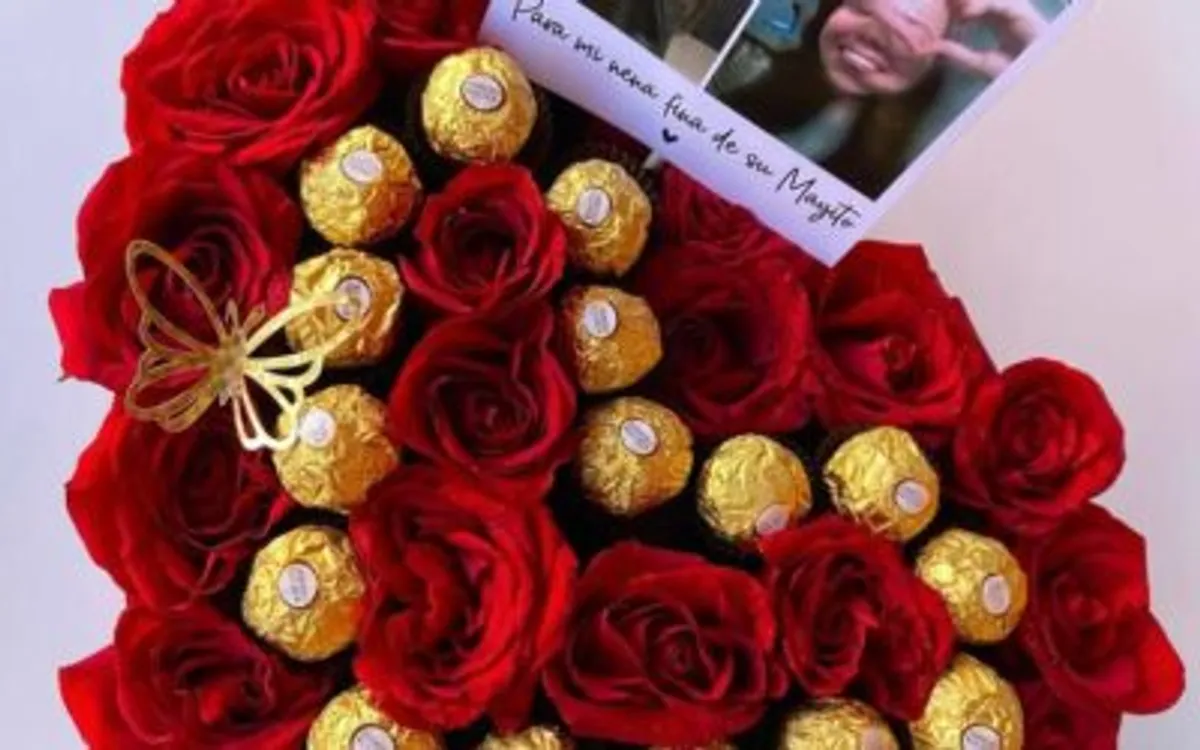 Corazón Mediano: Fresas o Choco - foto 2